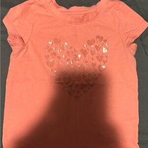 Peach Heart Kids T-Shirt
